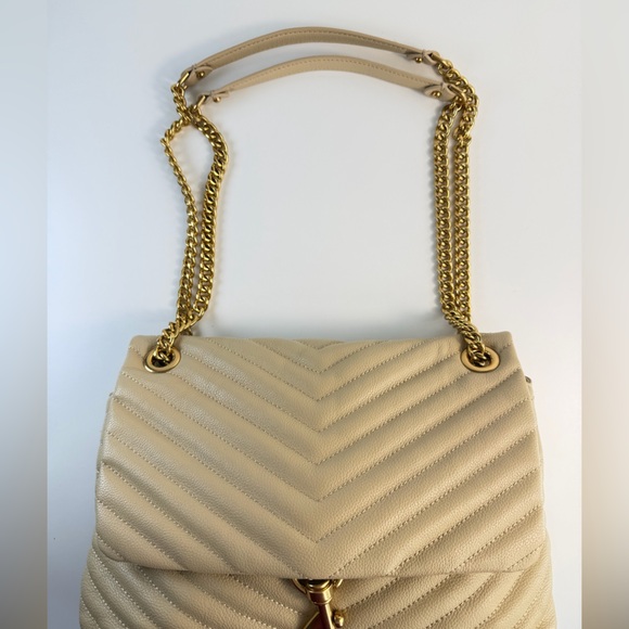 Rebecca Minkoff Edie Quilted Leather Convertible Crossbody Bag EUC - Picture 13 of 13